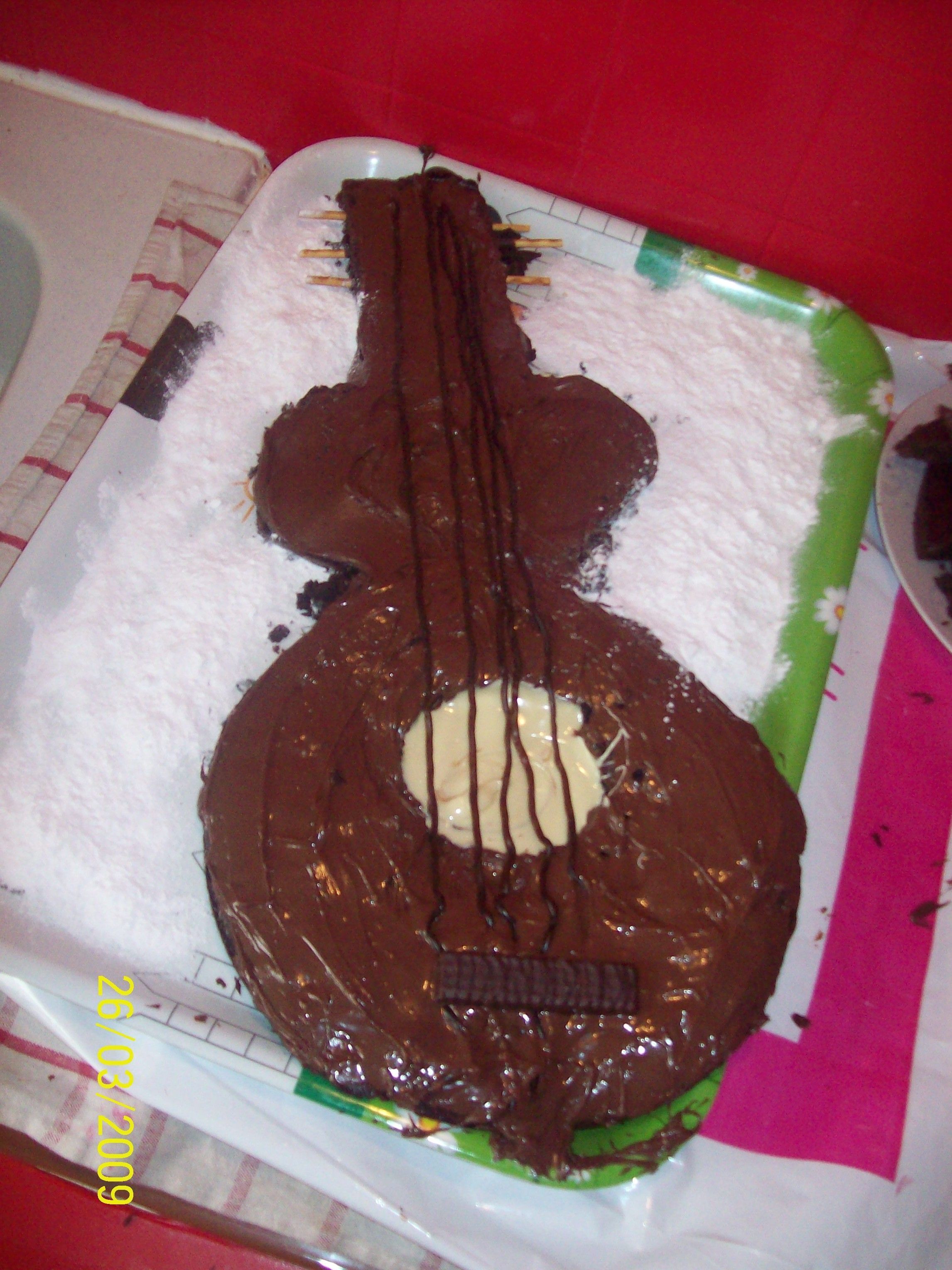 Gateau Guitare Facile