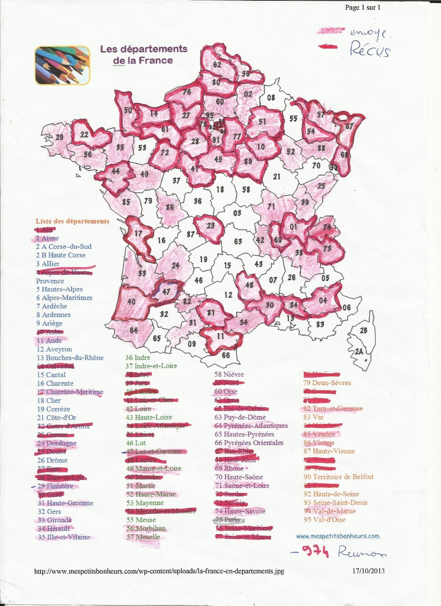 la nouvelle carte de france